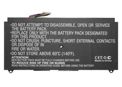 7.5V, 6250mAh, Li-Polymer Battery fits Acer, Aspire S7-391-6822, Aspire S7-392, 46.875Wh
