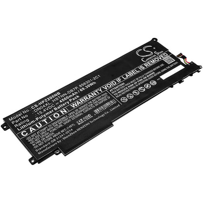 15.4V, 4500mAh, Li-Polymer Battery fits Hp, Zbook X2, Zbook X2 G4, 69.3Wh