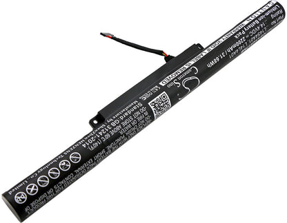 14.4V, 2200mAh, Li-ion Battery fits Lenovo, Ideapad 500-15acz (80k4) Serie, Ideapad 500-15acz (80k4001bge), 31.68Wh