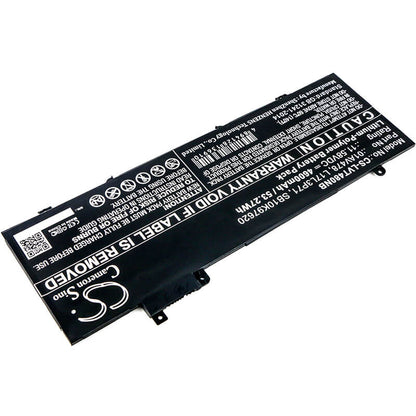 11.58V, 4600mAh, Li-Polymer Battery fits Lenovo, Thinkpad T480s, Thinkpad T480s 20l7002lcd, 53.268Wh