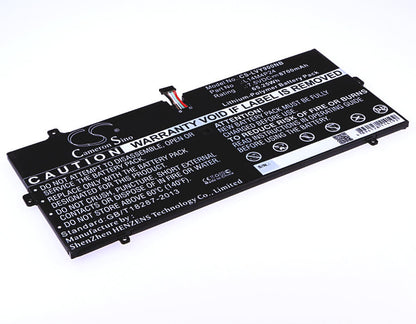 7.5V, 8700mAh, Li-Polymer Battery fits Lenovo, Yoga 4 Pro, Yoga 4 Pro(yoga900), 65.25Wh
