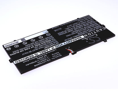 7.5V, 8700mAh, Li-Polymer Battery fits Lenovo, Yoga 4 Pro, Yoga 4 Pro(yoga900), 65.25Wh
