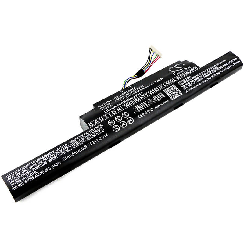 11.1V, 5200mAh, Li-ion Battery fits Acer, Aspire 575g-53vg, Aspire E15 E5-575-33bm, 57.72Wh