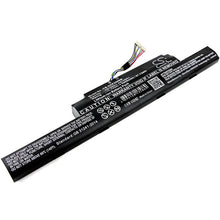 11.1V, 5200mAh, Li-ion Battery fits Acer, Aspire 575g-53vg, Aspire E15 E5-575-33bm, 57.72Wh