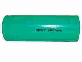 F 14000 mah flat top nimh rechargeable battery