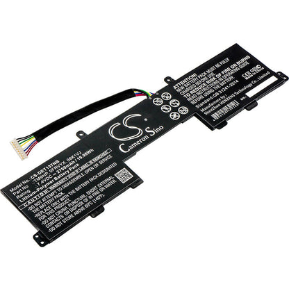 7.4V, 2700mAh, Li-Polymer Battery fits Dell, Latitude 13 7350, 19.98Wh