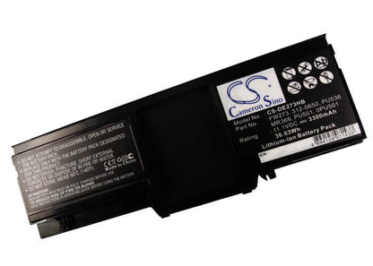 11.1V, 3300mAh, Li-ion Battery fits Dell, Latitude Xt, Latitude Xt2, 36.63Wh