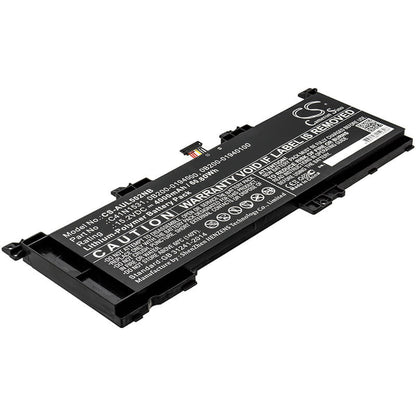 15.2V, 4000mAh, Li-Polymer Battery fits Asus, Fx502vs, Fx502vy, 60.8Wh