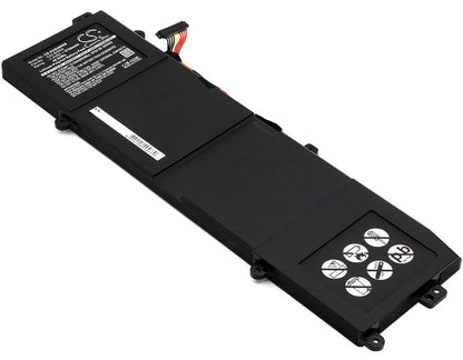 7.4V, 6750mAh, Li-Polymer Battery fits Asus, Bu400a, Bu400v, 49.95Wh
