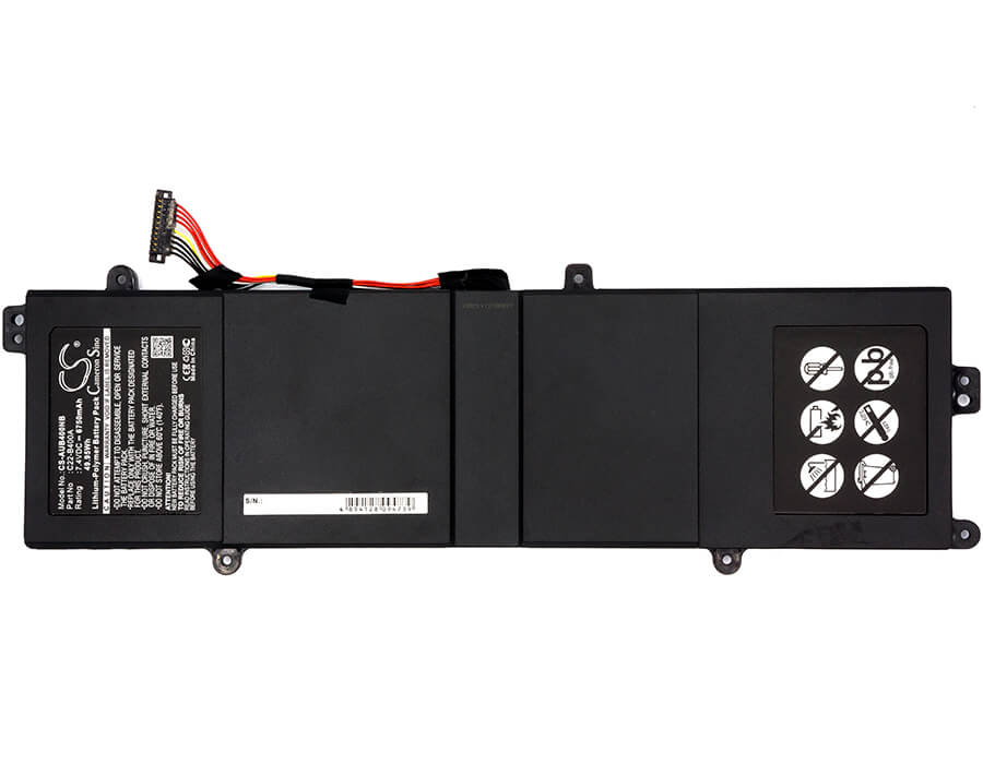 7.4V, 6750mAh, Li-Polymer Battery fits Asus, Bu400a, Bu400v, 49.95Wh