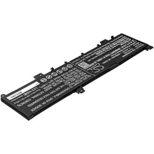 11.49V, 4050mAh, Li-Polymer Battery fits Asus, N580, N580gd, 46.5345Wh