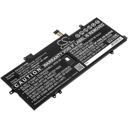 15.36V, 3200mAh, Li-Polymer Battery fits Lenovo, Thinkpad X1 Carbon 2019, Thinkpad X1 Carbon 7th, 49.152Wh