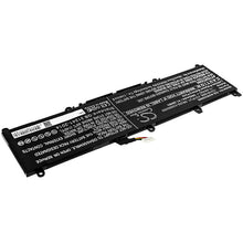 11.55V, 3600mAh, Li-Polymer Battery fits Asus, Adol 13, Adol 13fa, 41.58Wh