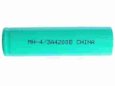 4/3 af 4200 mah nimh battery - flat top