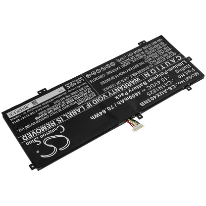 15.4V, 4600mAh, Li-Polymer Battery fits Asus, Adol I403fa, Adol14f, 70.84Wh