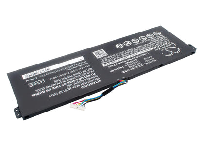 15.2V, 3000mAh, Li-Polymer Battery fits Acer, A515-41g-11tw, A515-51g-50jj, 45.6Wh