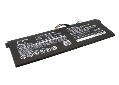 15.2V, 3000mAh, Li-Polymer Battery fits Gateway, Ne511, Ne512, 45.6Wh