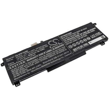 11.55V, 5900mAh, Li-Polymer Battery fits Hp, Omen 15 2020, Omen 15-ek0000, 68.145Wh