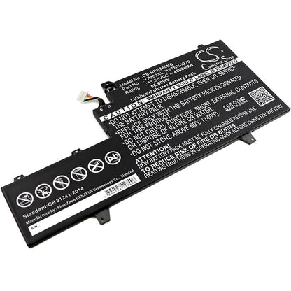 11.55V, 4900mAh, Li-Polymer Battery fits Hp, 1gy29pa, 1gy30pa, 56.595Wh