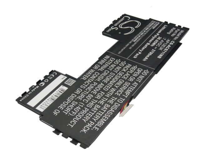7.4V, 3790mAh, Li-Polymer Battery fits Acer, Aspire Aspire S7 11", Aspire S7 Ultrabook Ips, 28.046Wh