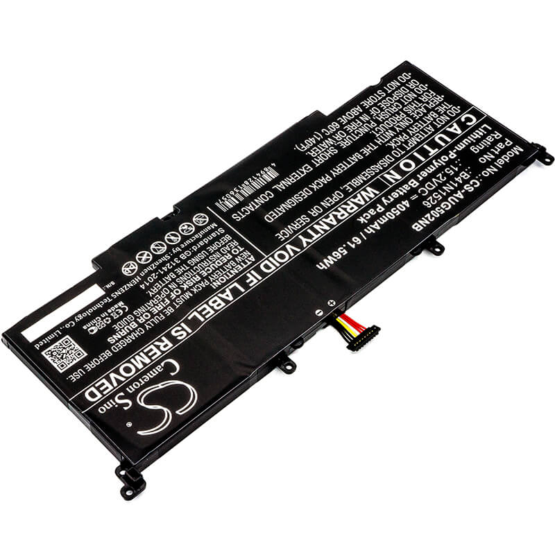 15.2V, 4050mAh, Li-Polymer Battery fits Asus, Fx502, Fx502v, 61.56Wh