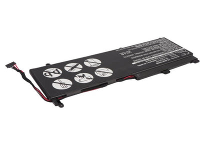 7.4V, 5400mAh, Li-Polymer Battery fits Samsung, 700t, Series 7, 39.96Wh