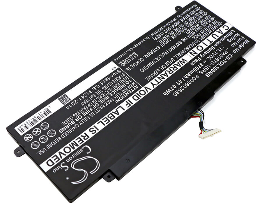 11.1V, 3700mAh, Li-ion Battery fits Toshiba, Satellite Click 2 L35w-b3204, Satellite L35w, 41.07Wh