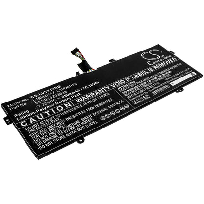 7.72V, 6500mAh, Li-Polymer Battery fits Lenovo, Yoga 13s 2021, Yoga Slim 7-13acn05, 50.18Wh