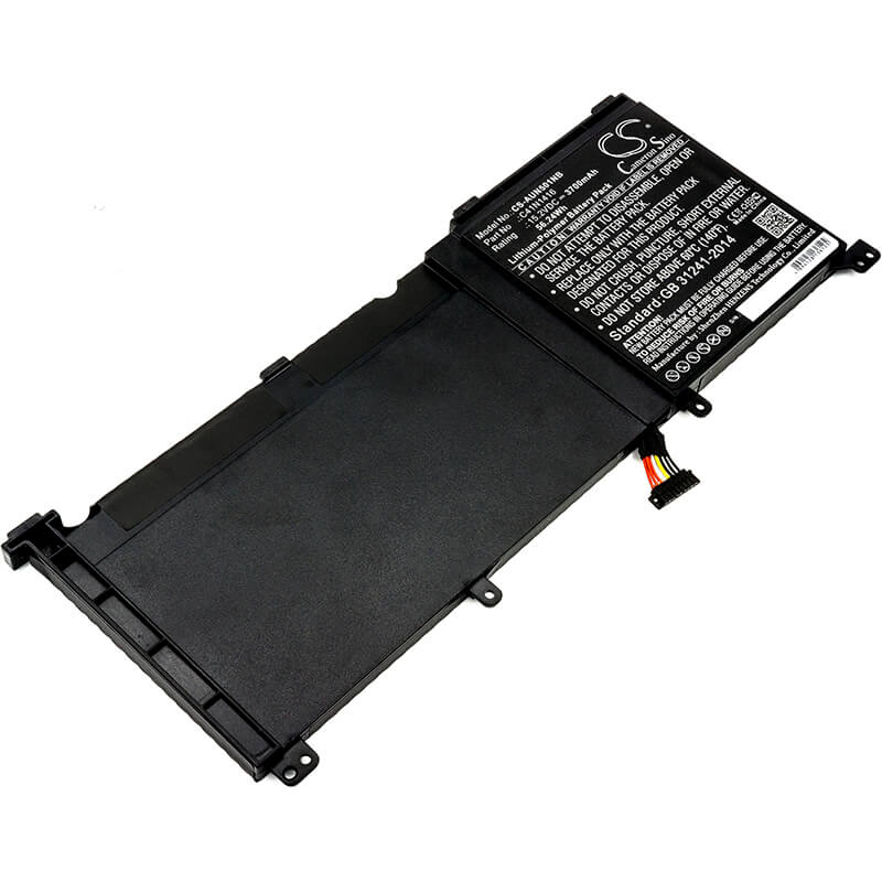 15.2V, 3700mAh, Li-Polymer Battery fits Asus, G501, G601j, 56.24Wh