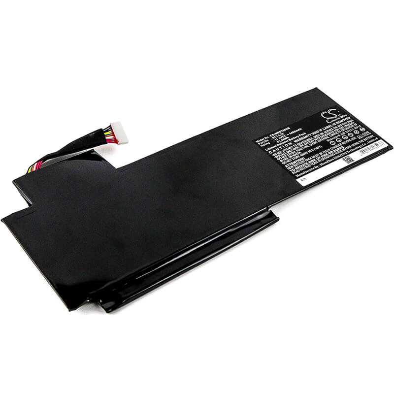 11.4V, 5400mAh, Li-Polymer Battery fits Medion, Erazer X7613, Erazer X7615, 61.56Wh