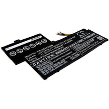 11.25V, 3700mAh, Li-Polymer Battery fits Acer, Aspire One Cloudbook 11 Ao1-13, Aspire One Cloudbook 11 Ao1-13, 41.625Wh