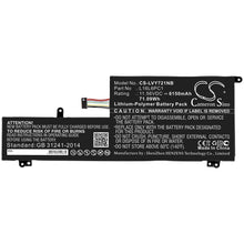 11.56V, 6150mAh, Li-Polymer Battery fits Lenovo, Yoga 720, Yoga 720-15, 71.094Wh