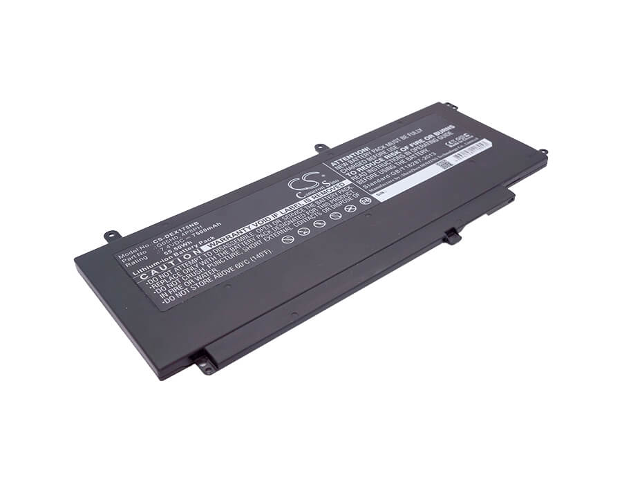 7.4V, 7500mAh, Li-ion Battery fits Dell, Ins 15-5565-d1625a, Ins 15-5565-d1625l, 55.5Wh