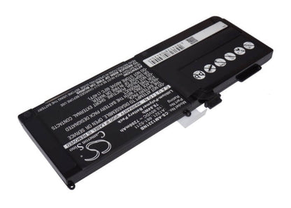 10.95V, 7200mAh, Li-Polymer Battery fits Apple, A1286, A1286 Macbookpro5.4 Mid 2009, 78.84Wh