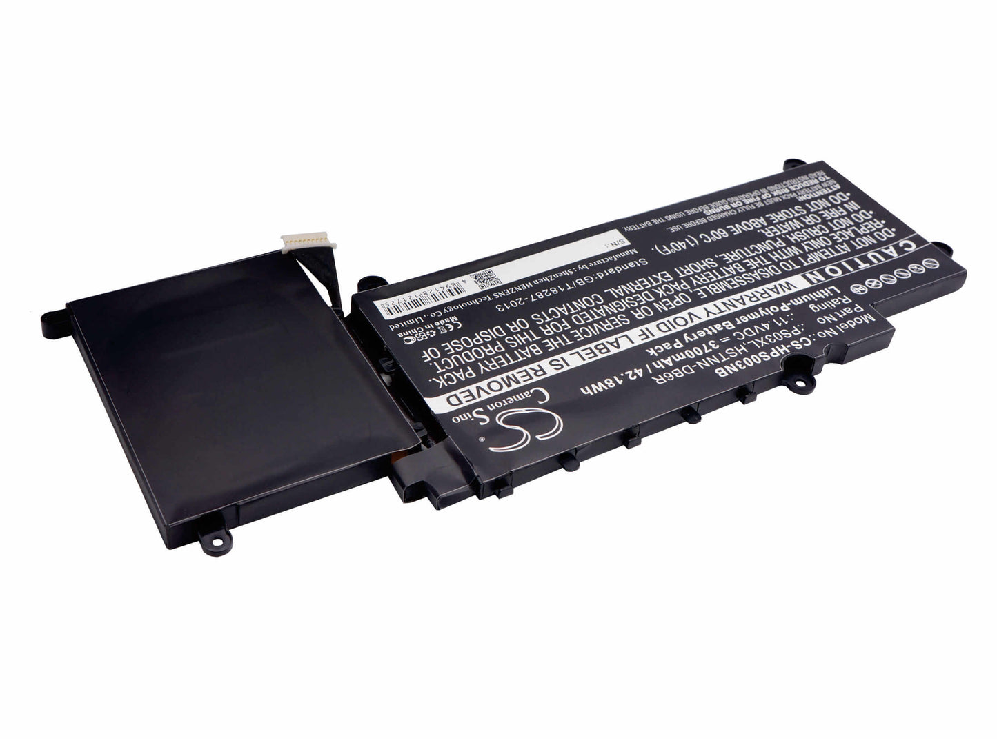 11.4V, 3700mAh, Li-Polymer Battery fits Hp, Pavilion X360, Pavilion X360 310, 42.18Wh