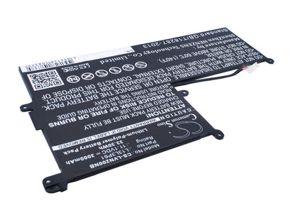 11.1V, 3000mAh, Li-Polymer Battery fits Lenovo, Chromebook 11.6, Chromebook N20p, 33.3Wh