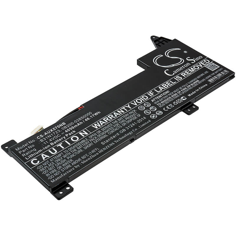 11.4V, 4050mAh, Li-ion Battery fits Asus, Fx570ud, Fx570zd, 46.17Wh