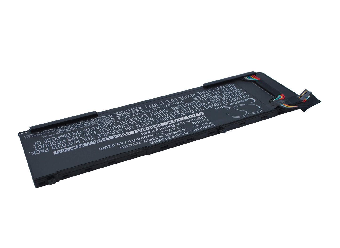 11.4V, 4300mAh, Li-ion Battery fits Dell, Inspiron 11 3000, Inspiron 11 3135, 49.02Wh