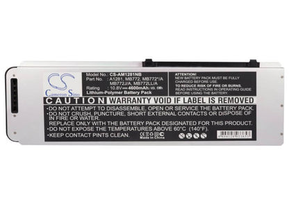 10.8V, 4600mAh, Li-Polymer Battery fits Apple, Macbook Pro 15" A1286, Macbook Pro 15" Aluminum Unibo, 49.68Wh