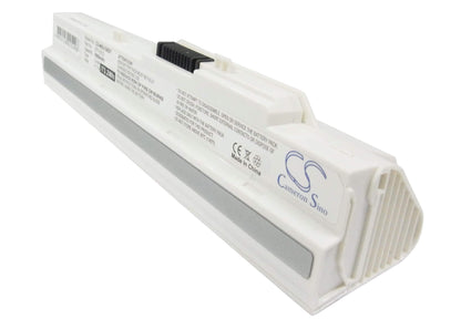 White, 11.1V, 6600mAh, Li-ion Battery fits Medion, Akoya Mini E1210, Md96891, 73.26Wh