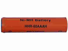 Aaa 500 mah panasonic hhr-60aaah nimh battery - flat top