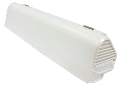 White, 11.1V, 6600mAh, Li-ion Battery fits Lg, X110, 73.26Wh