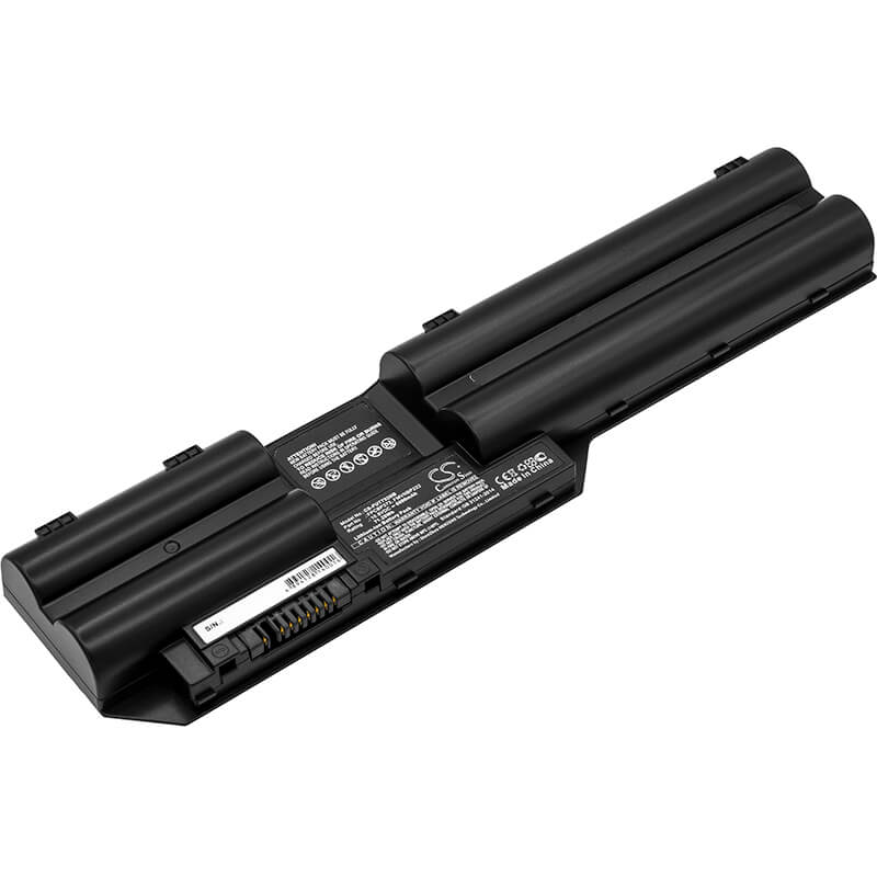 10.8V, 6600mAh, Li-ion Battery fits Fujitsu, Lifebook T732, Lifebook T734, 71.28Wh