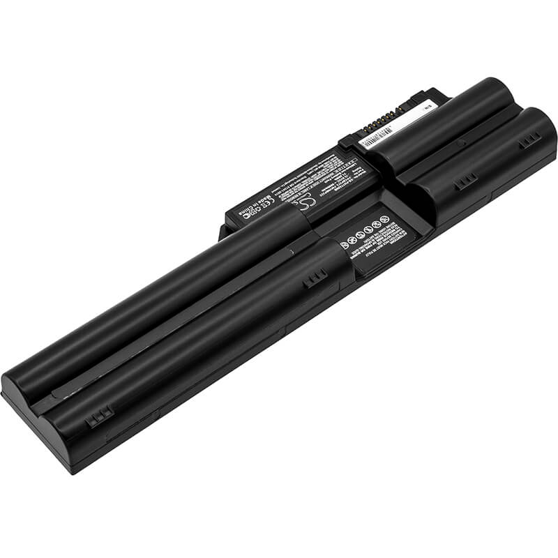10.8V, 6600mAh, Li-ion Battery fits Fujitsu, Lifebook T732, Lifebook T734, 71.28Wh