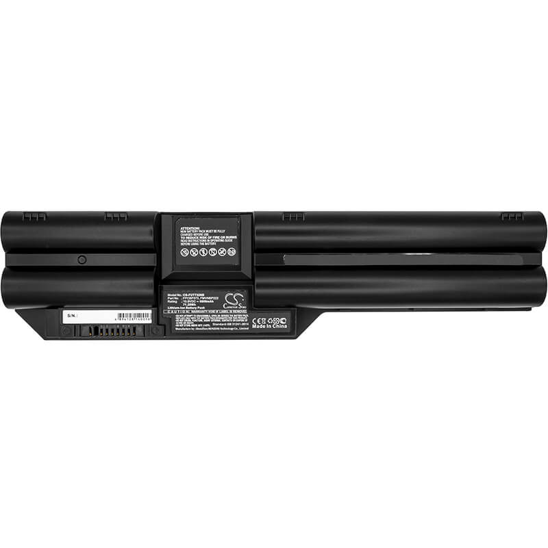 10.8V, 6600mAh, Li-ion Battery fits Fujitsu, Lifebook T732, Lifebook T734, 71.28Wh