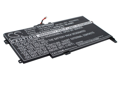 14.8V, 4050mAh, Li-Polymer Battery fits Hp, 6t-1000 Cto, 6t-1100 Cto, 59.94Wh