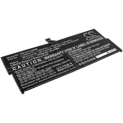 7.72V, 5250mAh, Li-Polymer Battery fits Lenovo, Thinkpad X12 Detachable, 40.53Wh