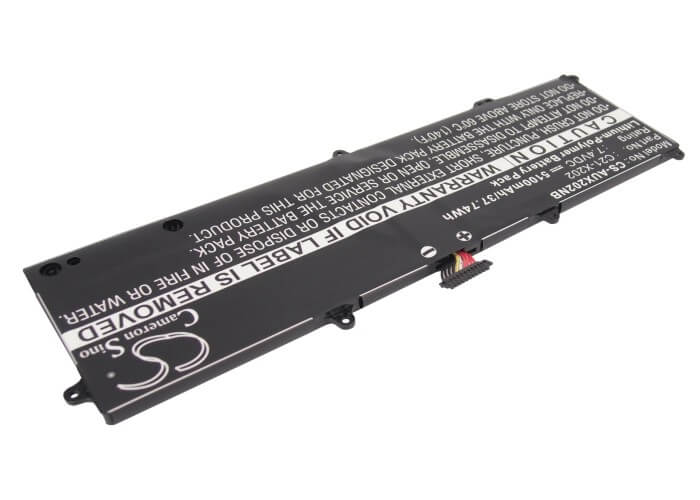 7.4V, 5100mAh, Li-Polymer Battery fits Asus, Eee Pc F201, Eee Pc F201e, 37.74Wh