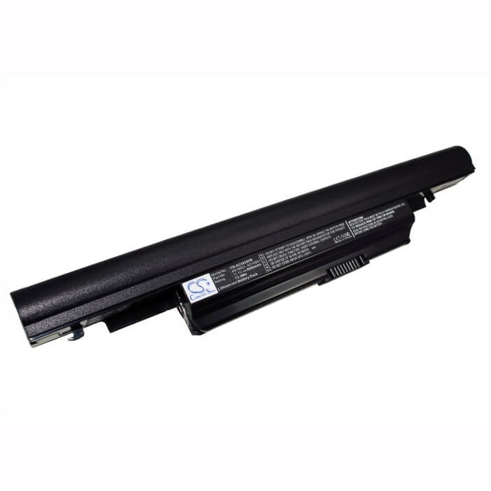 11.1V, 6600mAh, Li-ion Battery fits Acer, Aspire 3820, Aspire 3820t, 73.26Wh