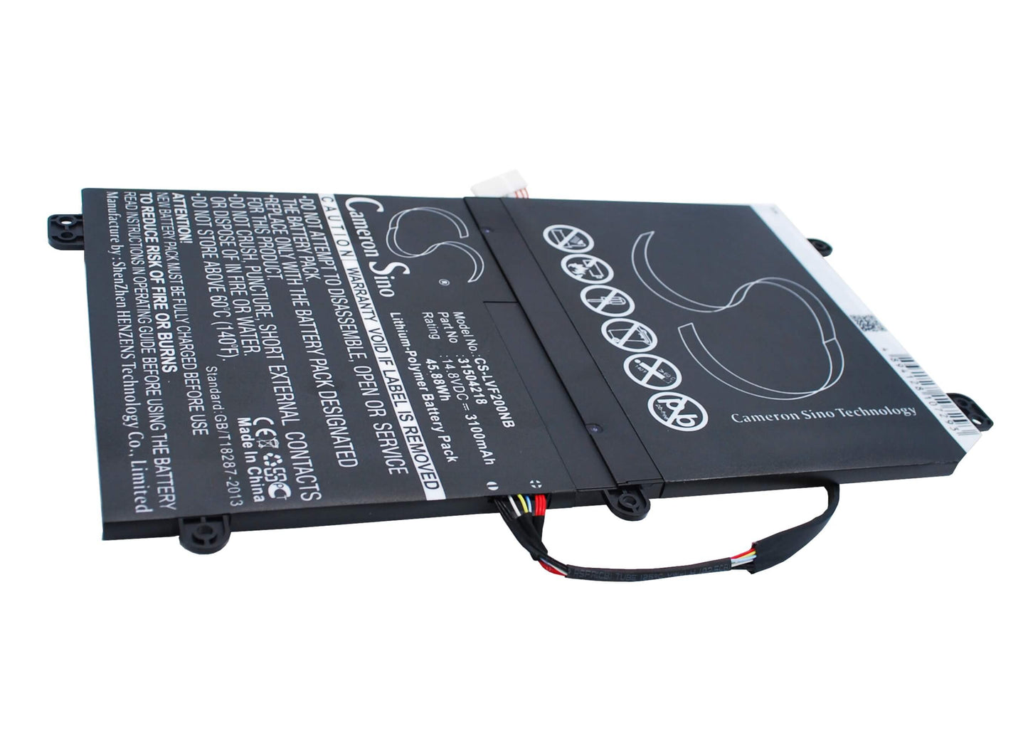 14.8V, 3100mAh, Li-Polymer Battery fits Lenovo, Ideacentre Flex 20, 45.88Wh